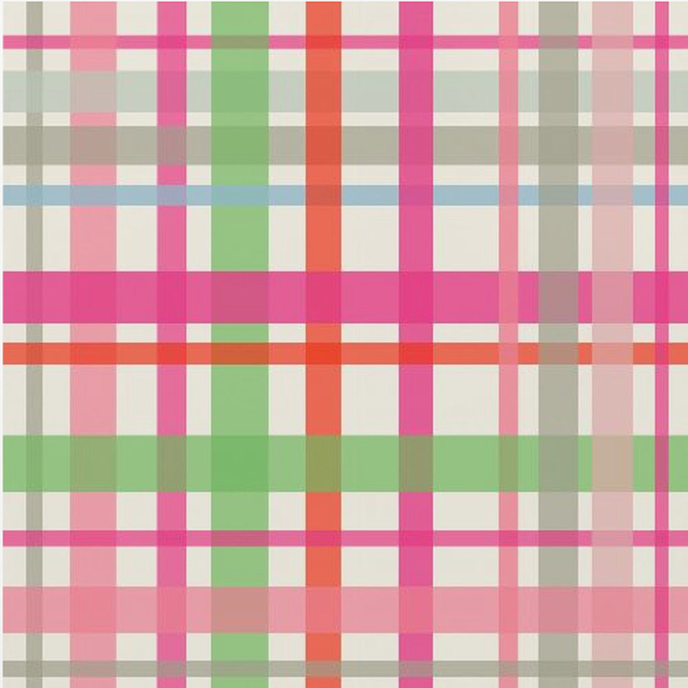 X-Mas Winter tartan pattern - Poster / Art Print