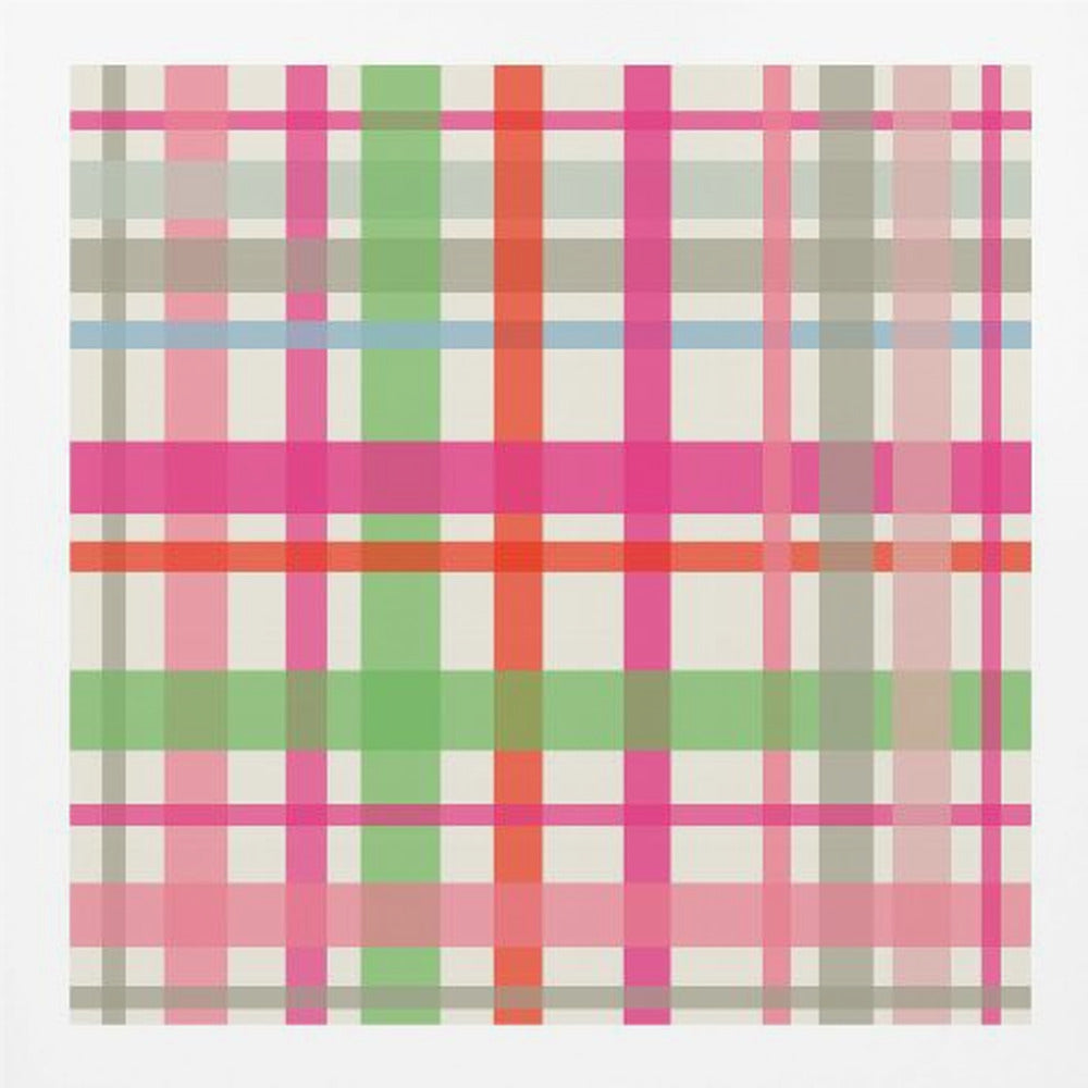 X-Mas Winter tartan pattern - Poster / Art Print