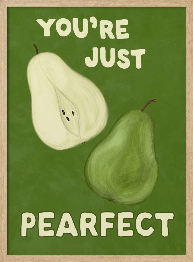 Pearfect - Poster / Art Print