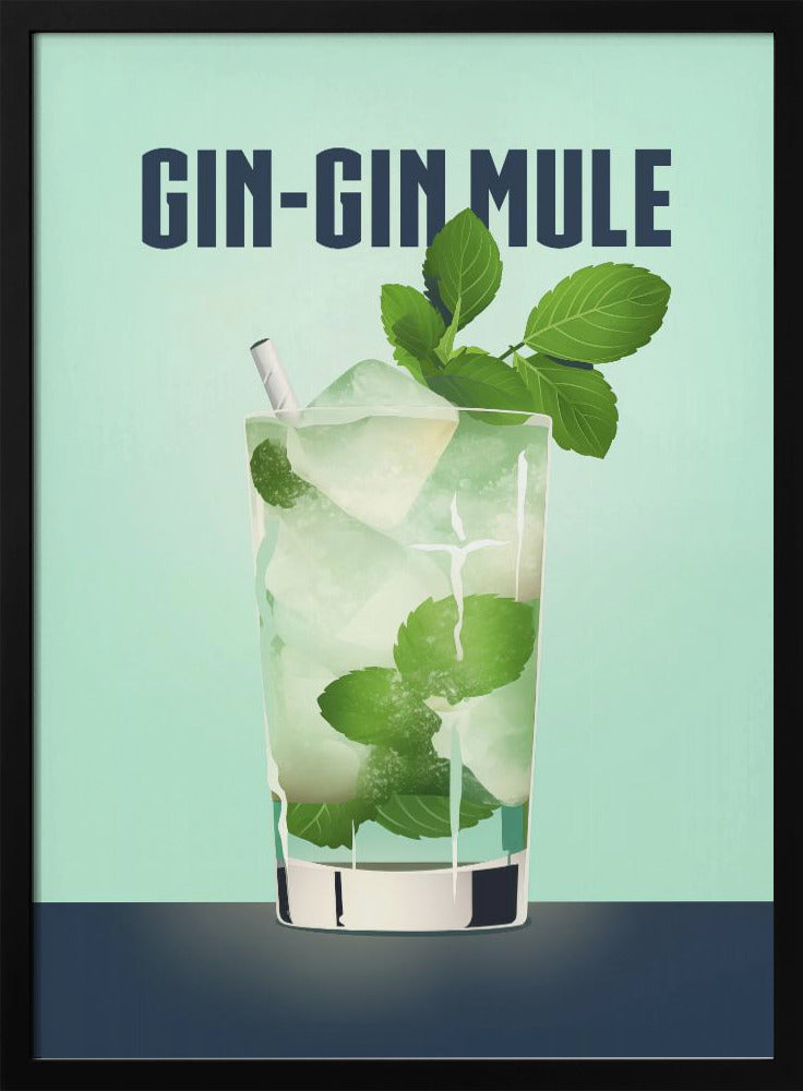 Gin Gin Mule - Poster / Art Print