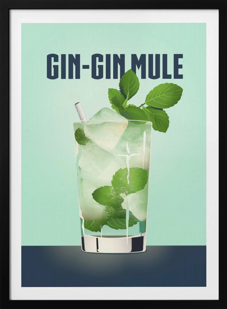 Gin Gin Mule - Poster / Art Print