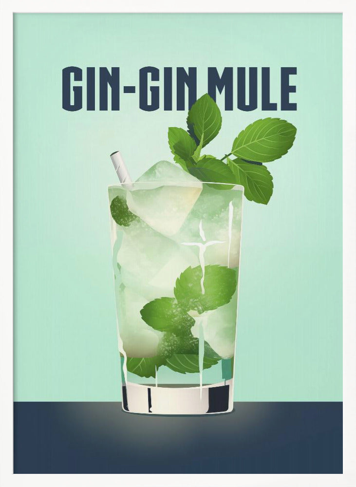 Gin Gin Mule - Poster / Art Print