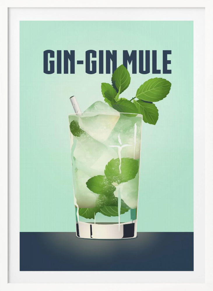 Gin Gin Mule - Poster / Art Print