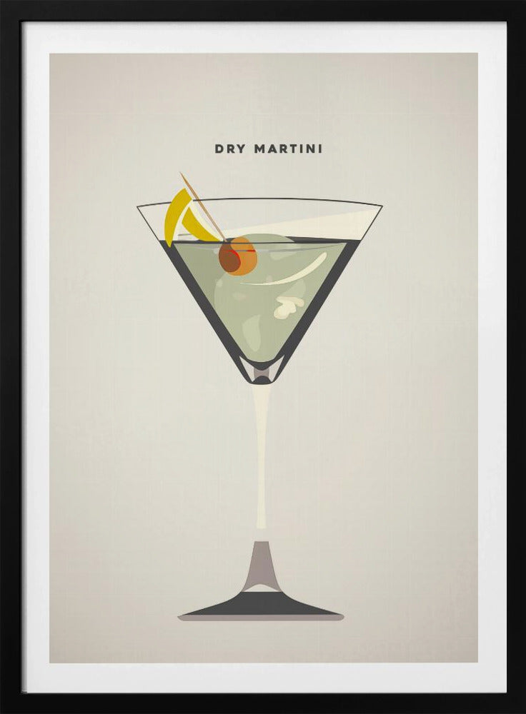 Dry Martini - Poster / Art Print