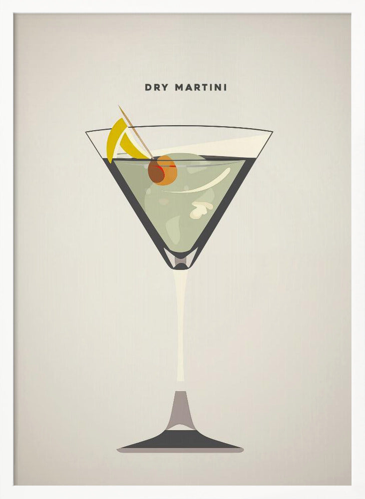 Dry Martini - Poster / Art Print