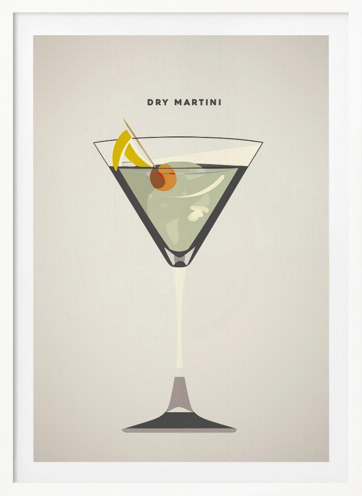 Dry Martini - Poster / Art Print