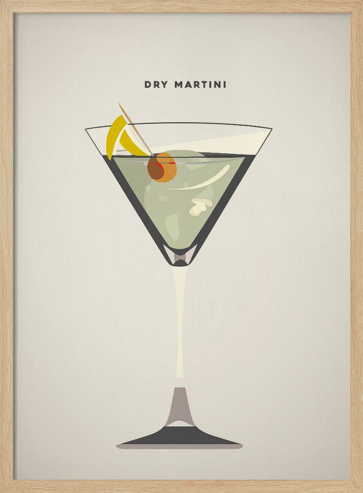 Dry Martini - Poster / Art Print