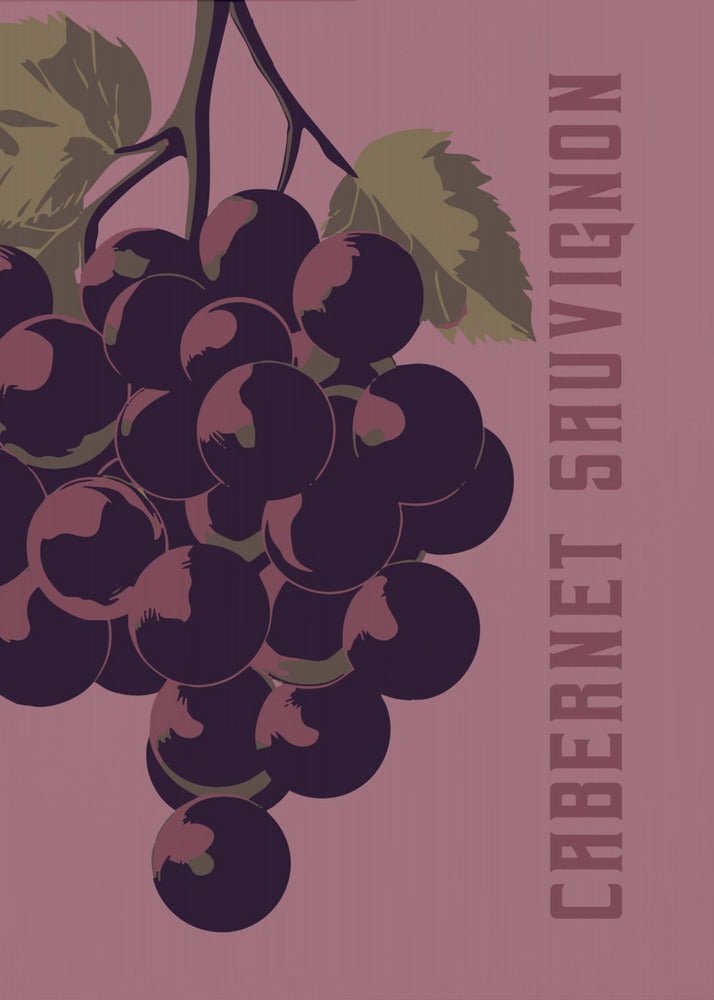 Cabernet Sauvignon - Poster / Art Print