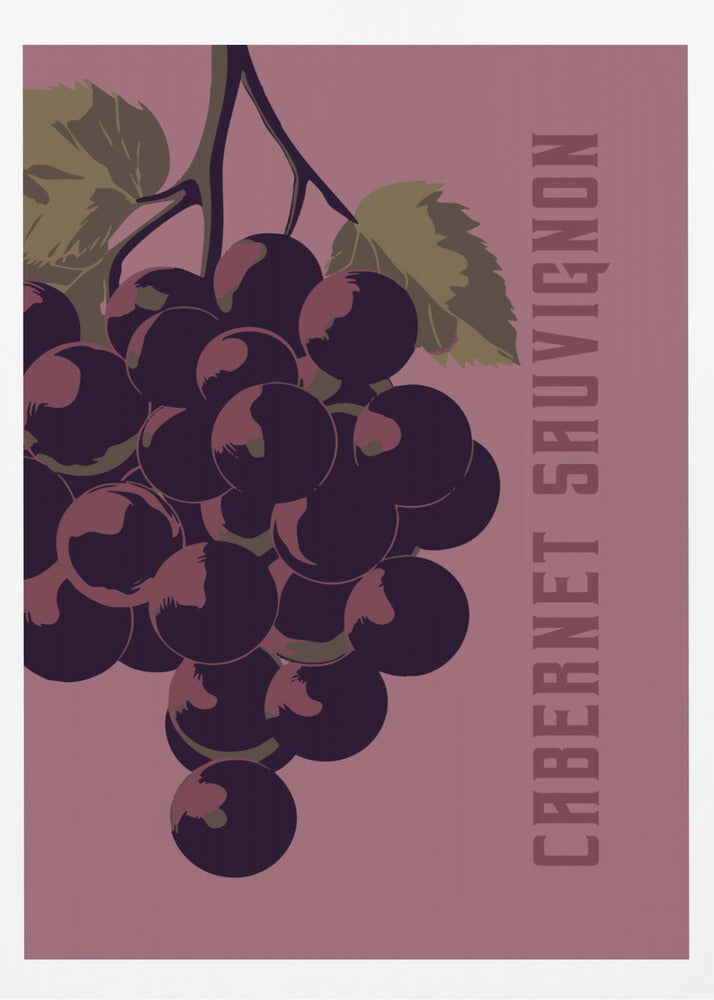 Cabernet Sauvignon - Poster / Art Print