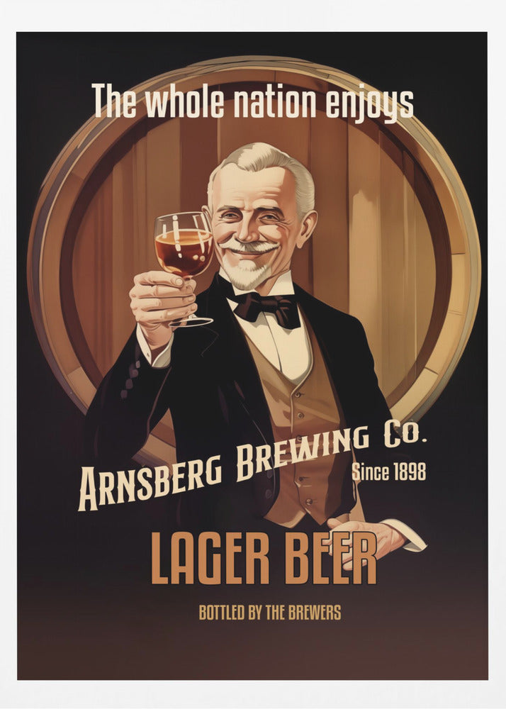 Lager Beer - Poster / Art Print