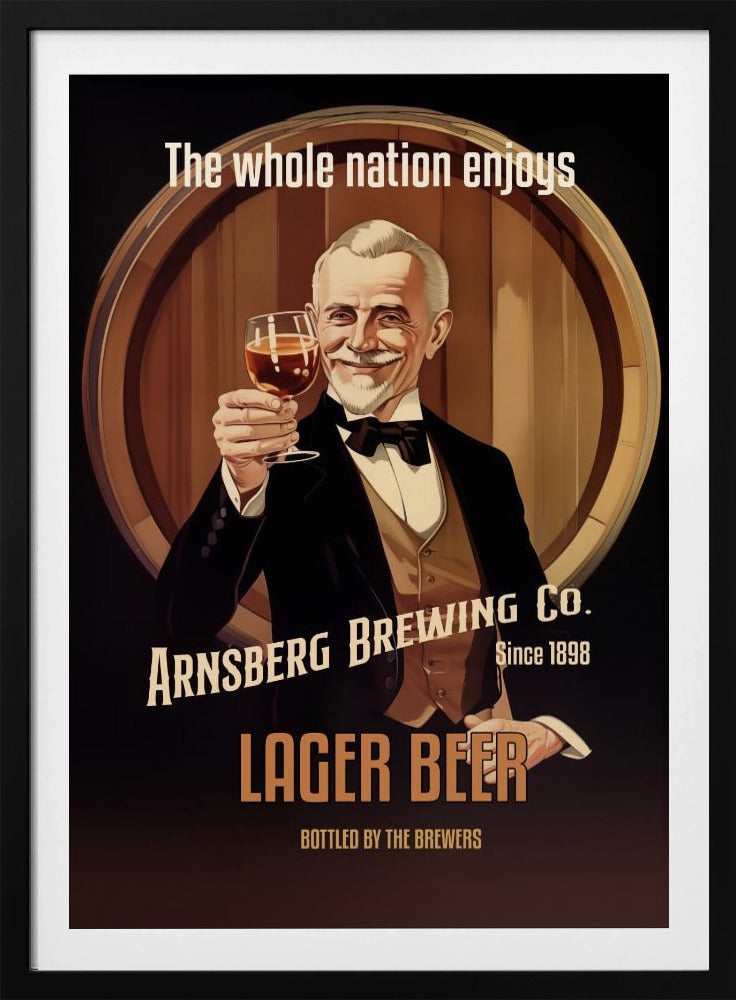 Lager Beer - Poster / Art Print