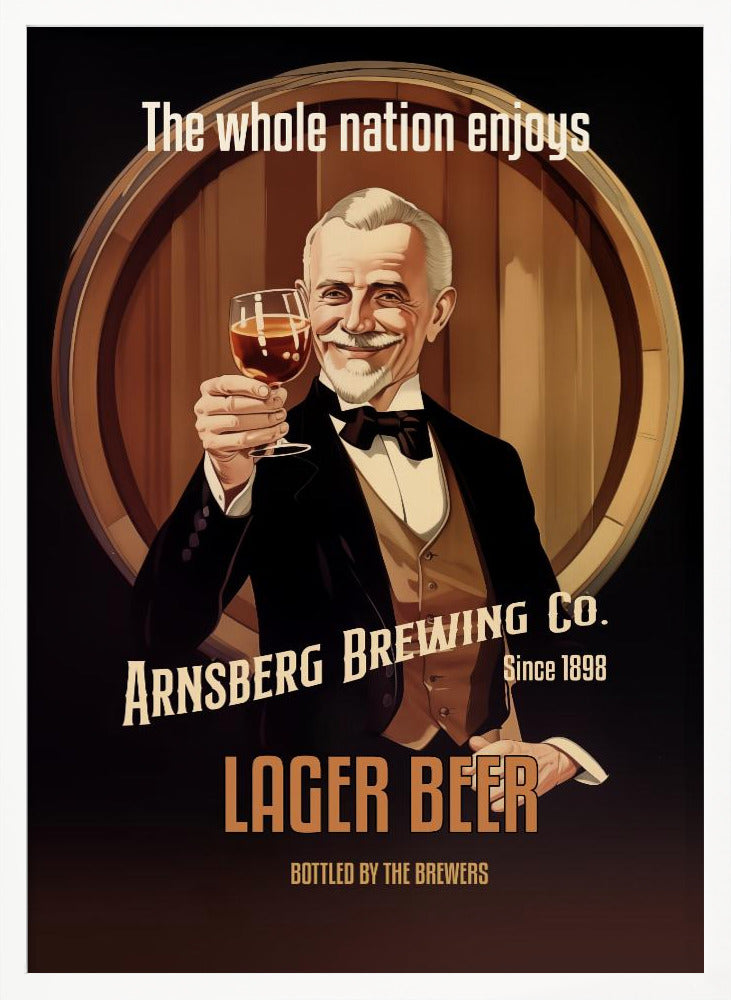 Lager Beer - Poster / Art Print