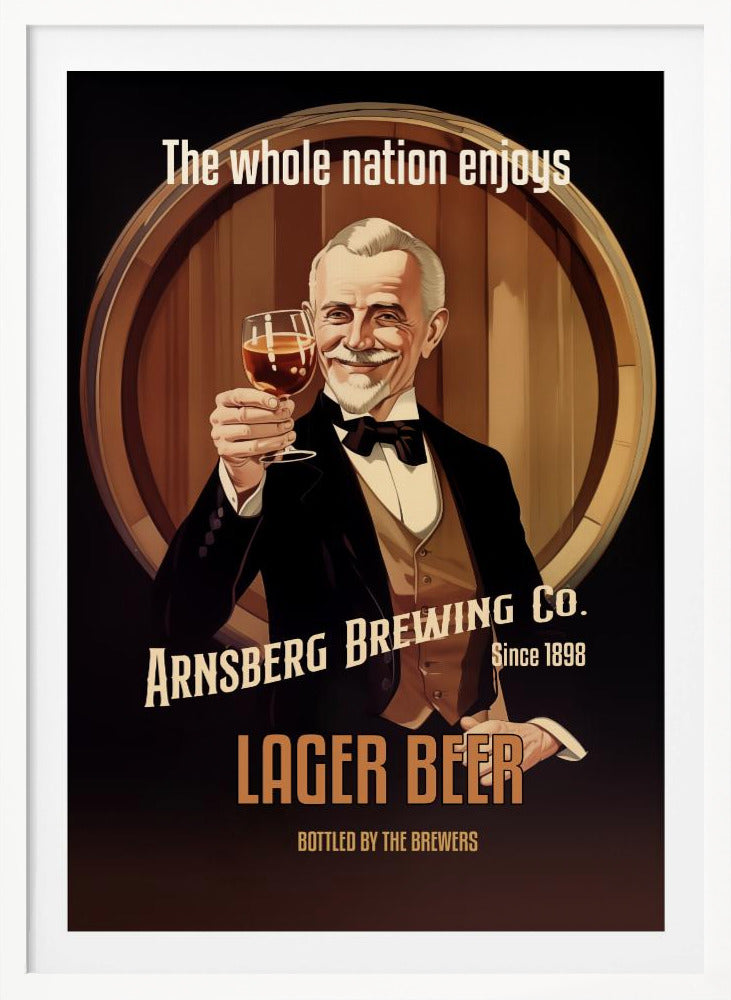 Lager Beer - Poster / Art Print