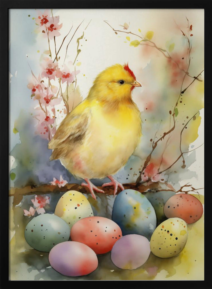 Happy Easter No 2 - Poster / Art Print