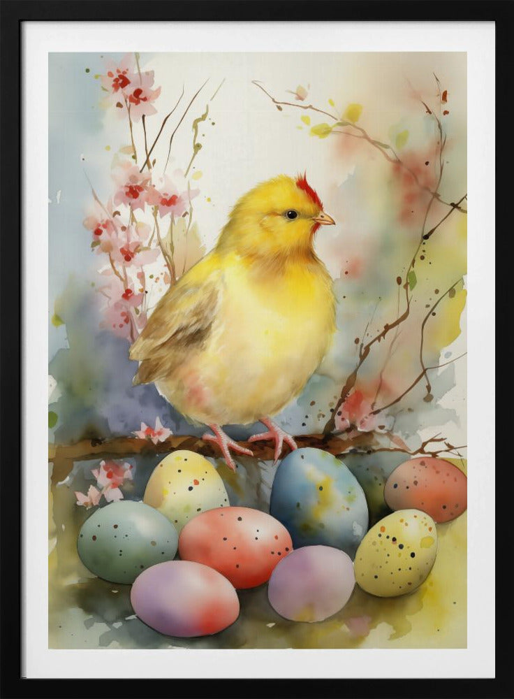 Happy Easter No 2 - Poster / Art Print