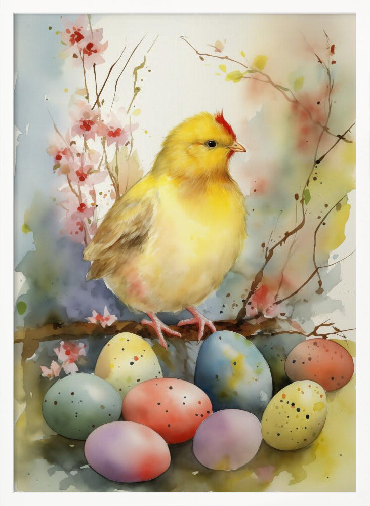 Happy Easter No 2 - Poster / Art Print