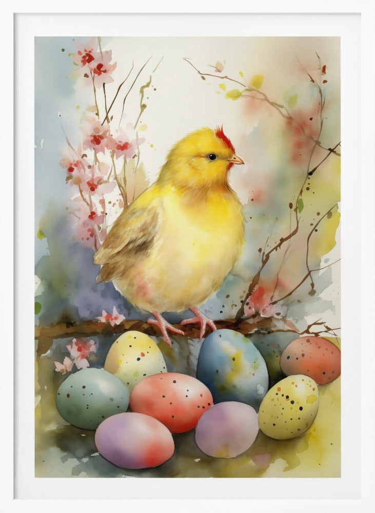 Happy Easter No 2 - Poster / Art Print