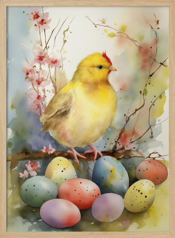 Happy Easter No 2 - Poster / Art Print