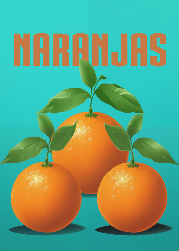 Naranjas - Poster / Art Print