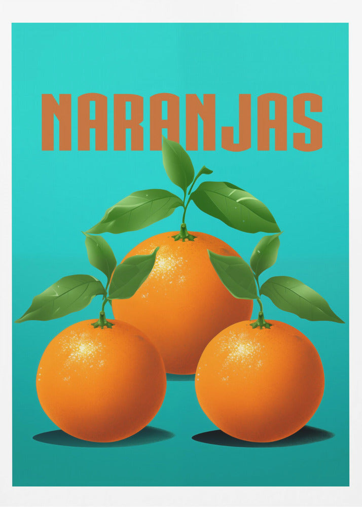 Naranjas - Poster / Art Print