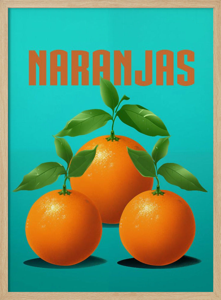 Naranjas - Poster / Art Print