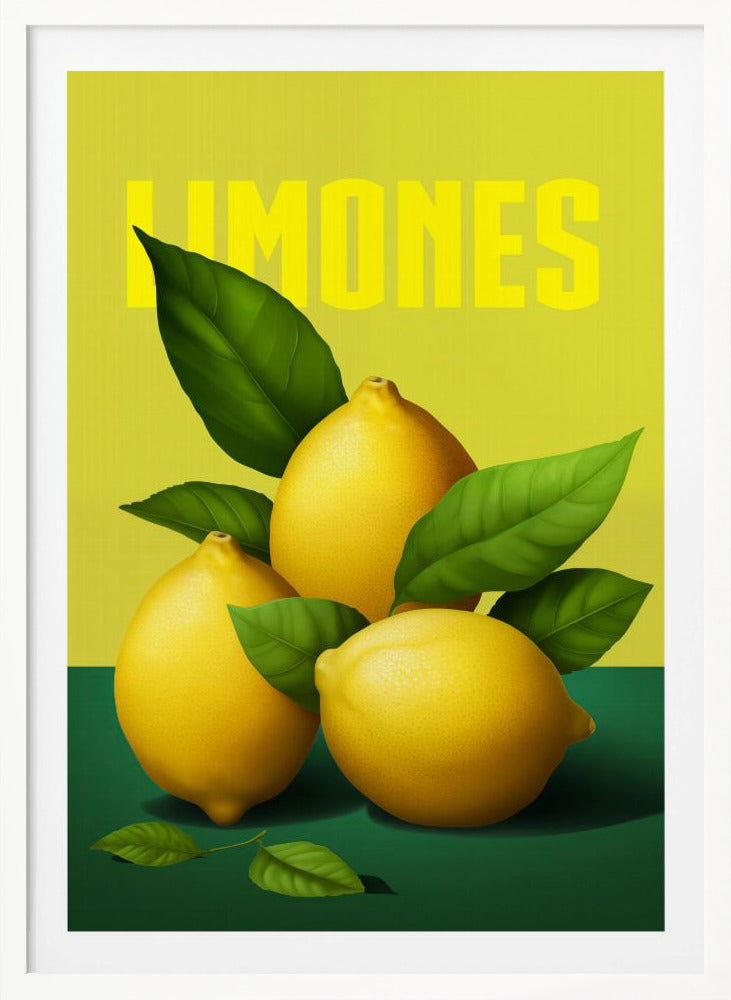 Limones - Poster / Art Print