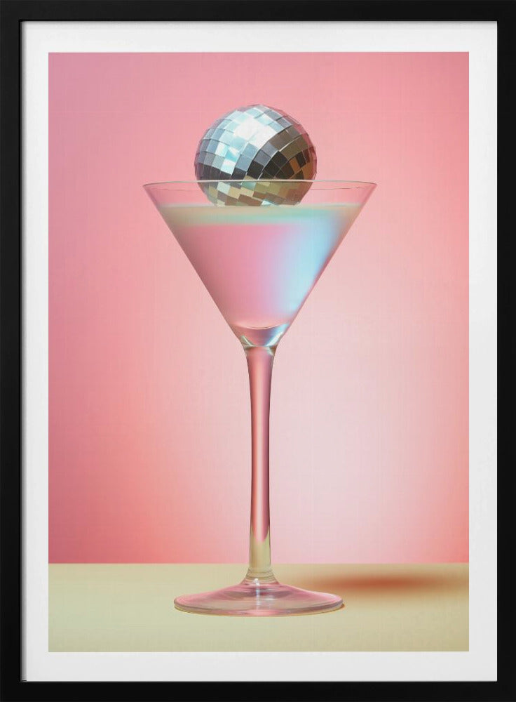 Disco Martini - Poster / Art Print