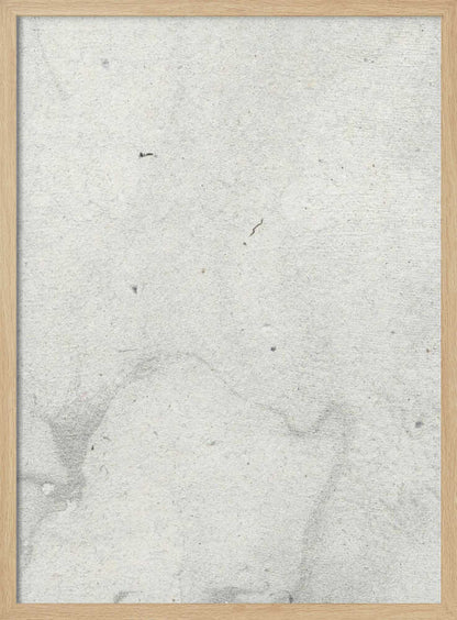 Minimalist art print of a light gray concrete texture, framed in black for a modern wall art look.