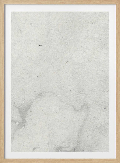 Minimalist art print of a light gray concrete texture, framed in black for a modern wall art look.