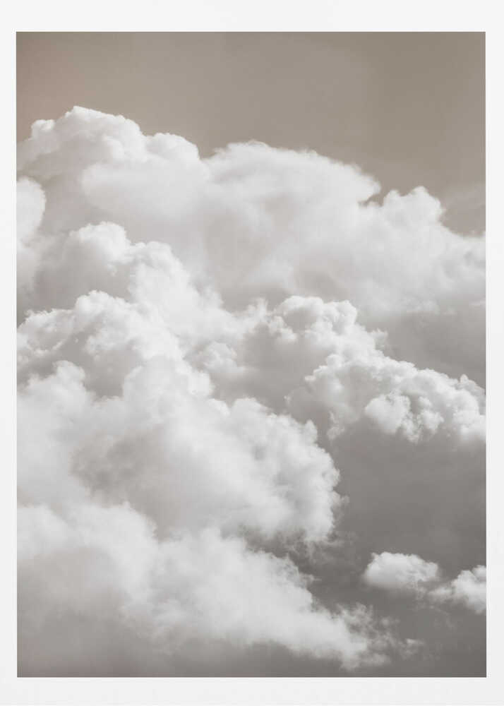 Sandy Clouds - Poster / Art Print