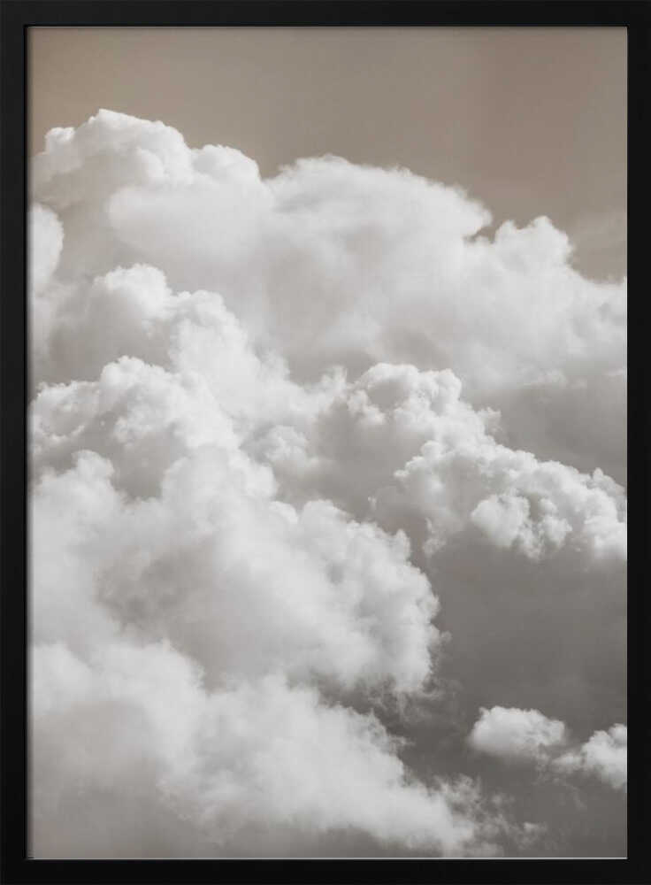 Sandy Clouds - Poster / Art Print