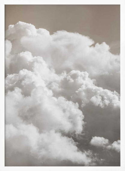 Sandy Clouds - Poster / Art Print
