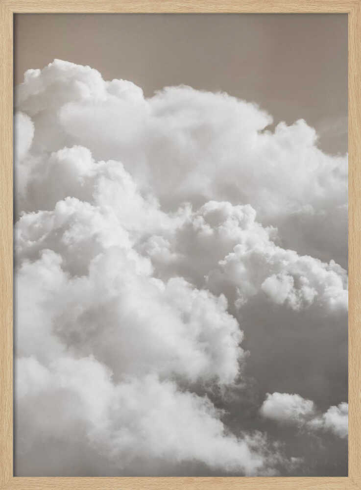 Sandy Clouds - Poster / Art Print