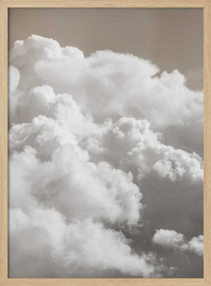 Sandy Clouds - Poster / Art Print