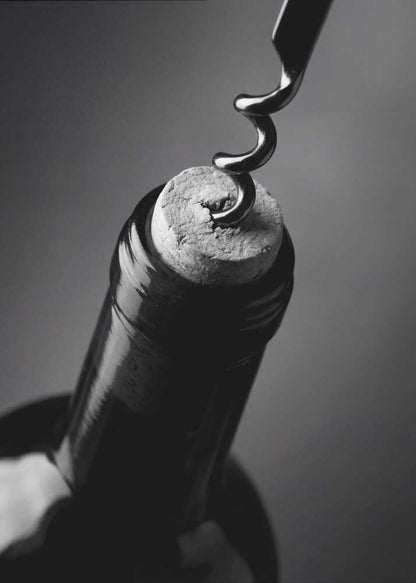 Wine Bottle Opening - Poster / Art Print