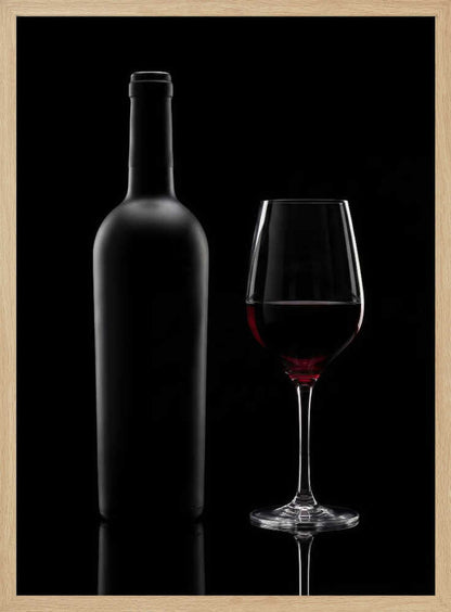 Wine In the Dark - Poster / Art Print