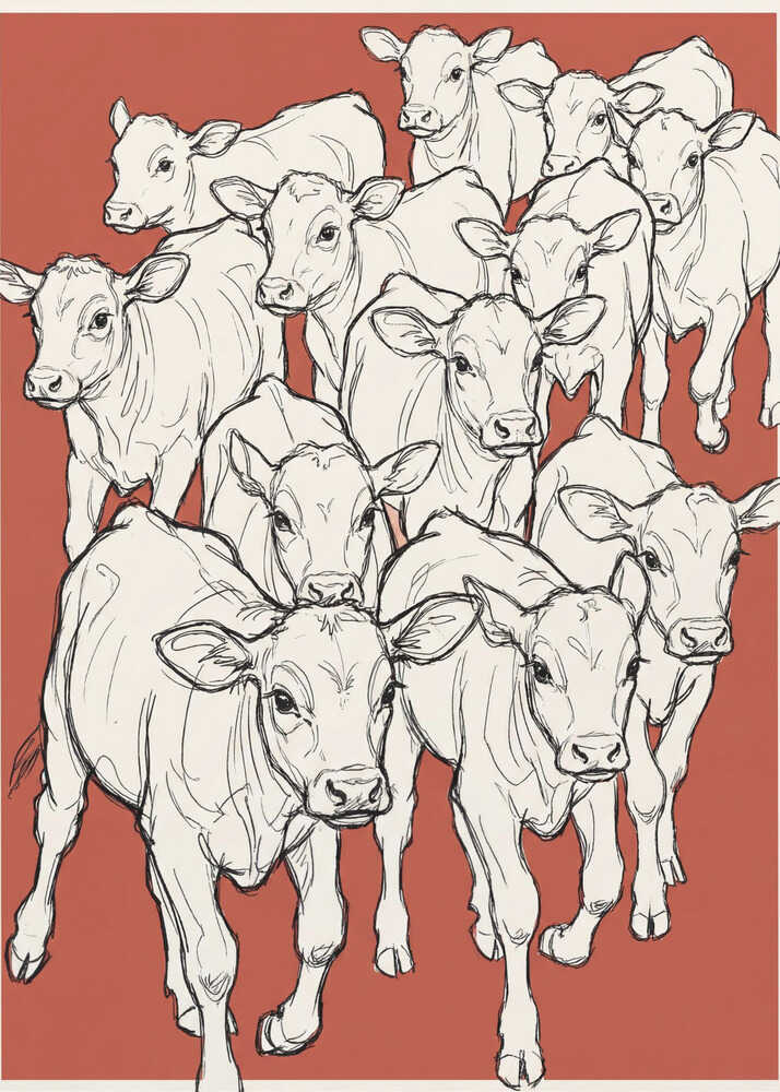 Cow Release - Poster / Art Print