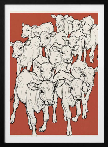 Cow Release - Poster / Art Print