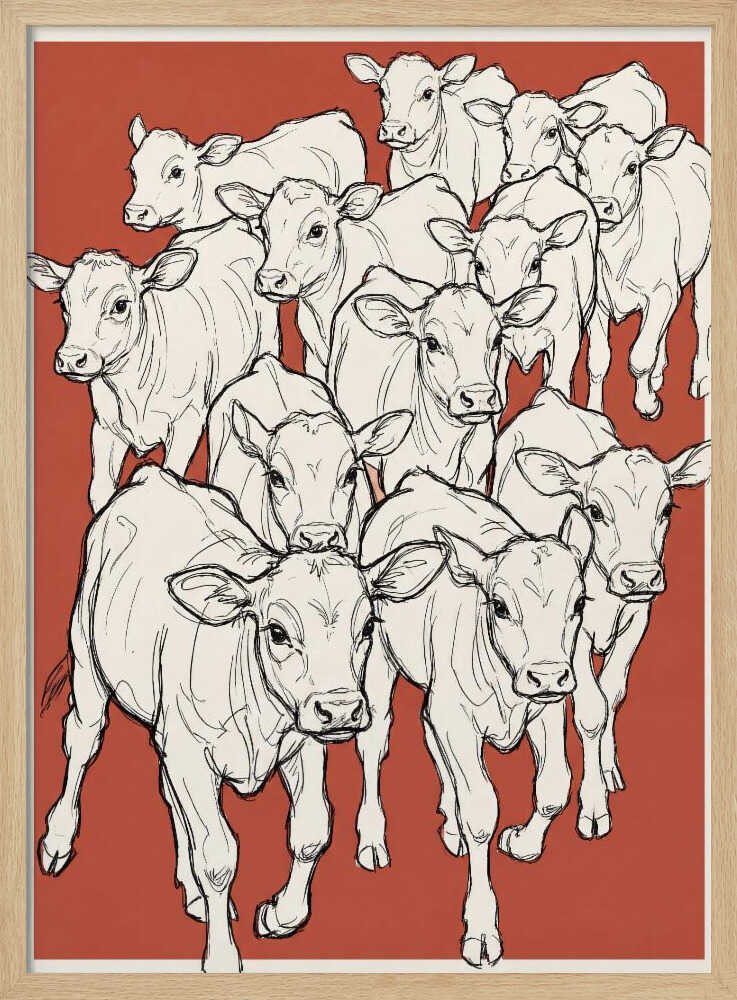 Cow Release - Poster / Art Print