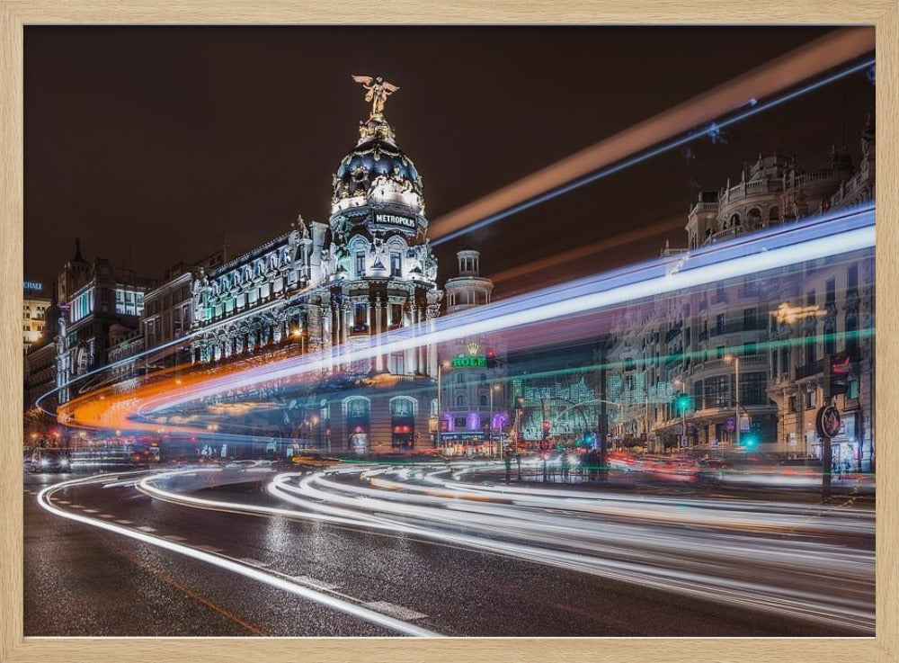 Madrid Traffic - Poster / Art Print