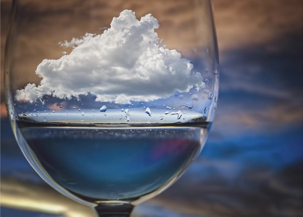 Cloud in a glass - Poster / Art Print