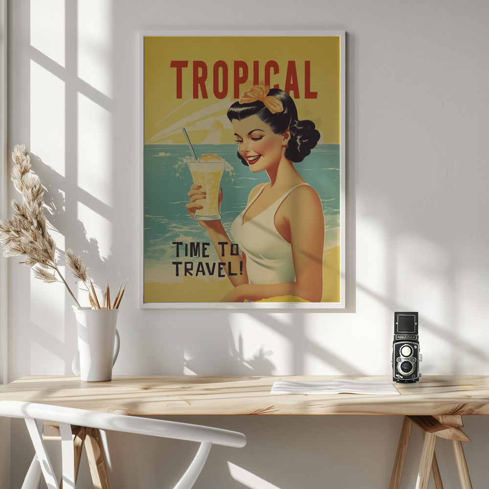 Tropical - Poster / Art Print - interiör