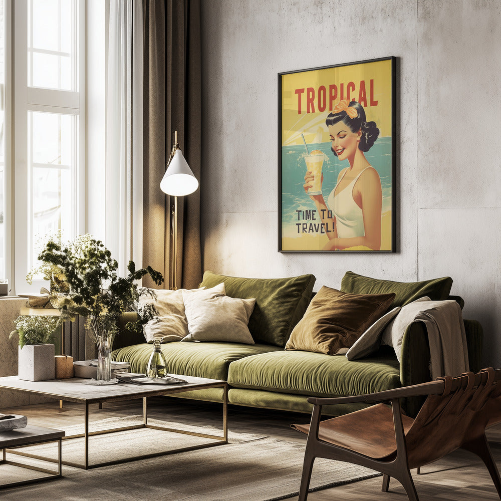 Tropical - Poster / Art Print - interiör