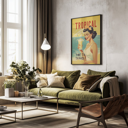 Tropical - Poster / Art Print - interiör