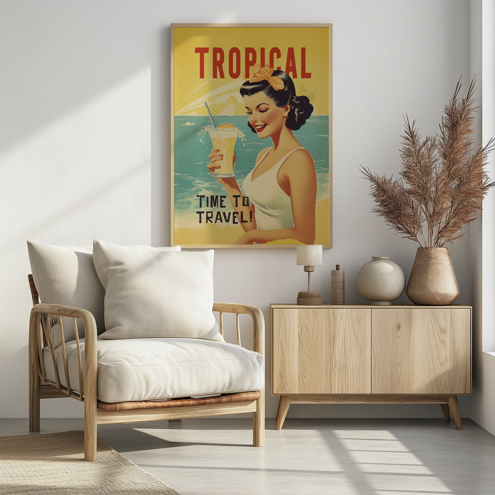 Tropical - Poster / Art Print - interiör