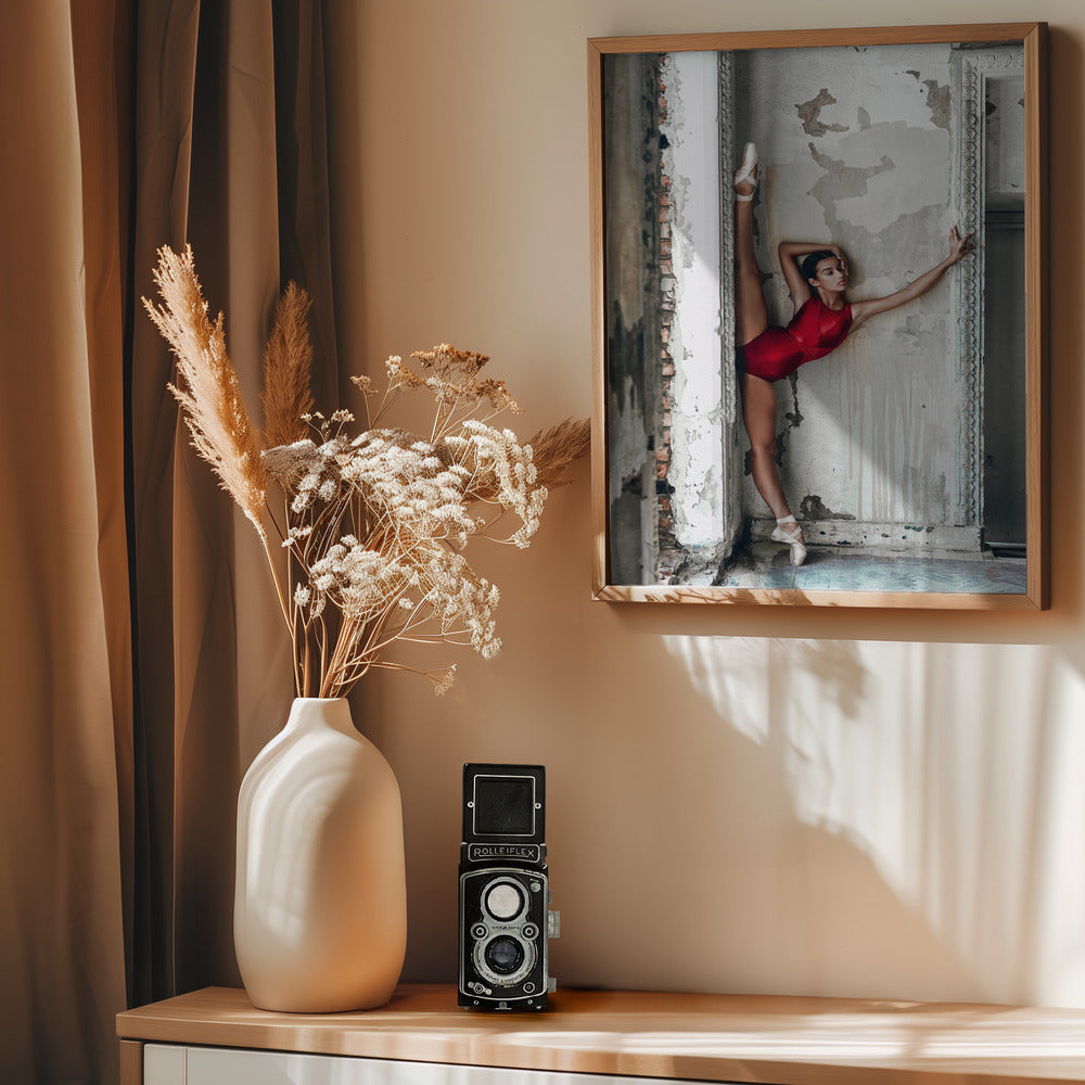 Red Passion - Poster / Art Print - interiör