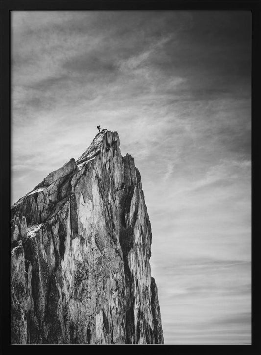 Balancing between Earth and Sky - Poster / Art Print