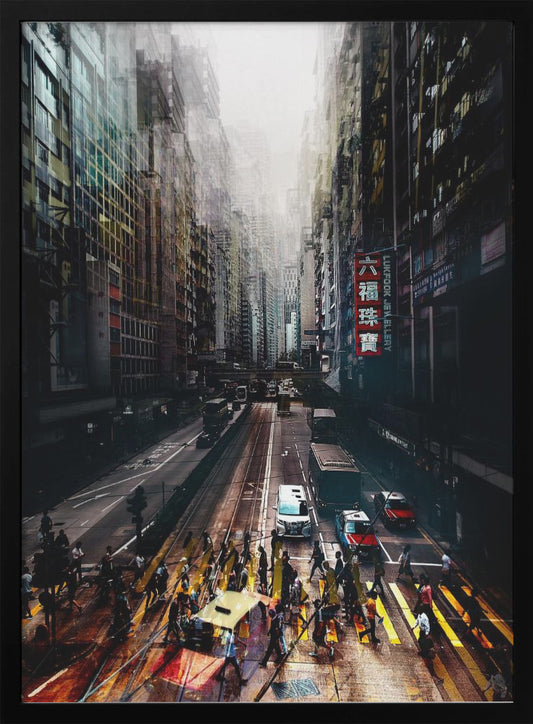 Streets of Hong Kong - Poster / Art Print