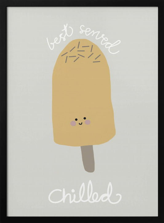 Chilled Ice Cream - Poster / Art Print