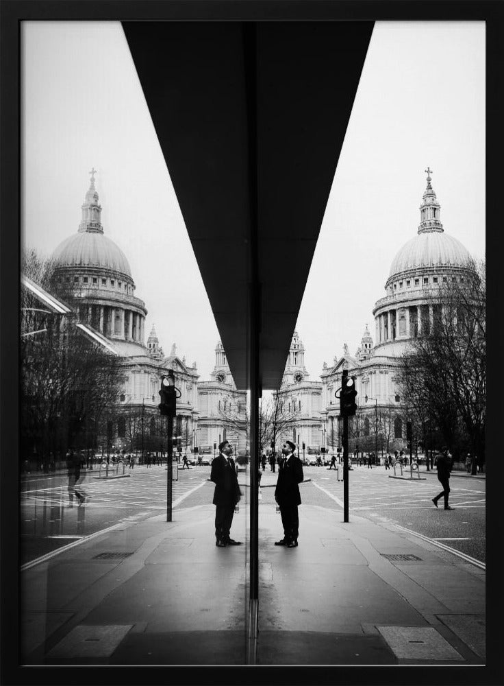 Reflecting St.Paul - Poster / Art Print